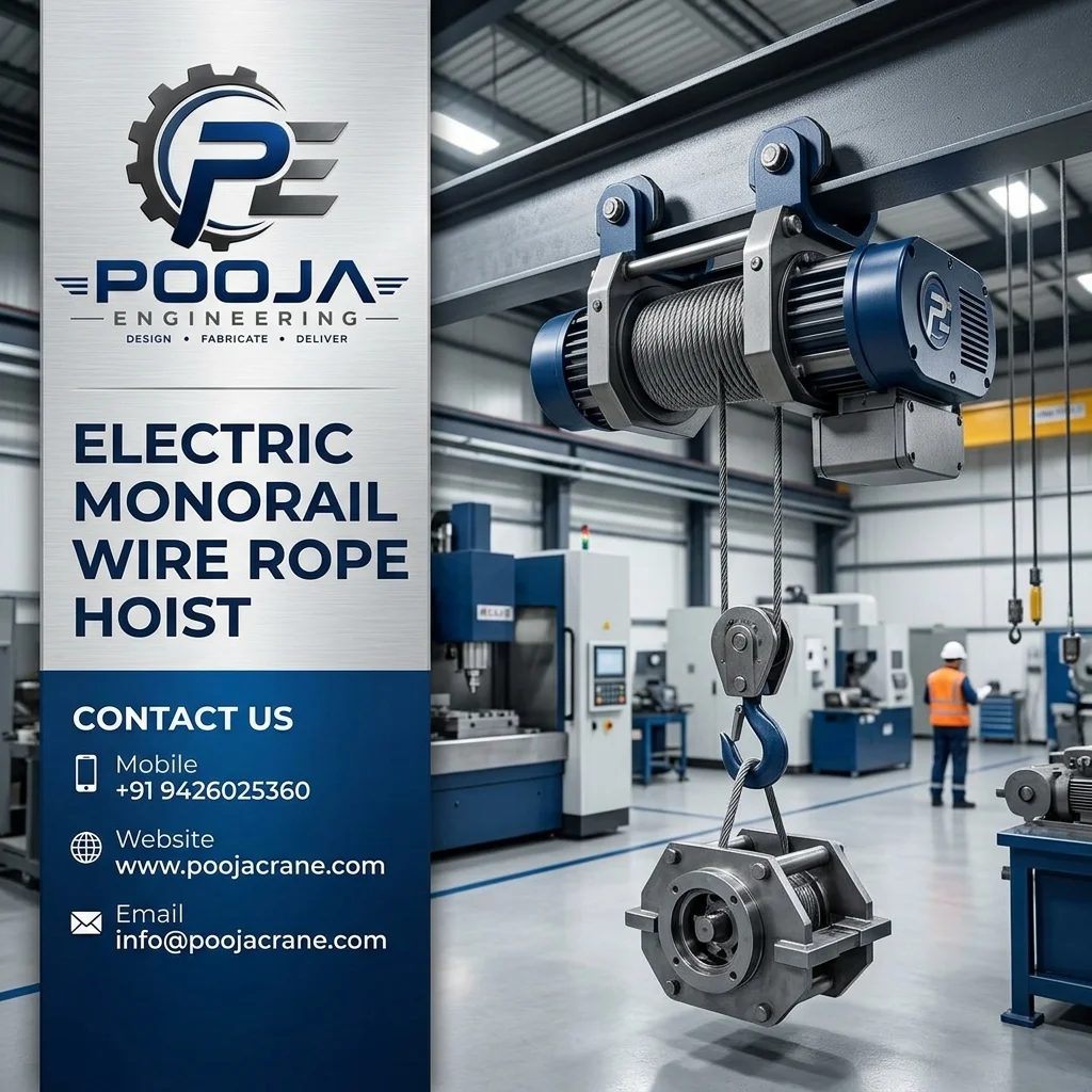Electric Monorail Wire Rope Hoist